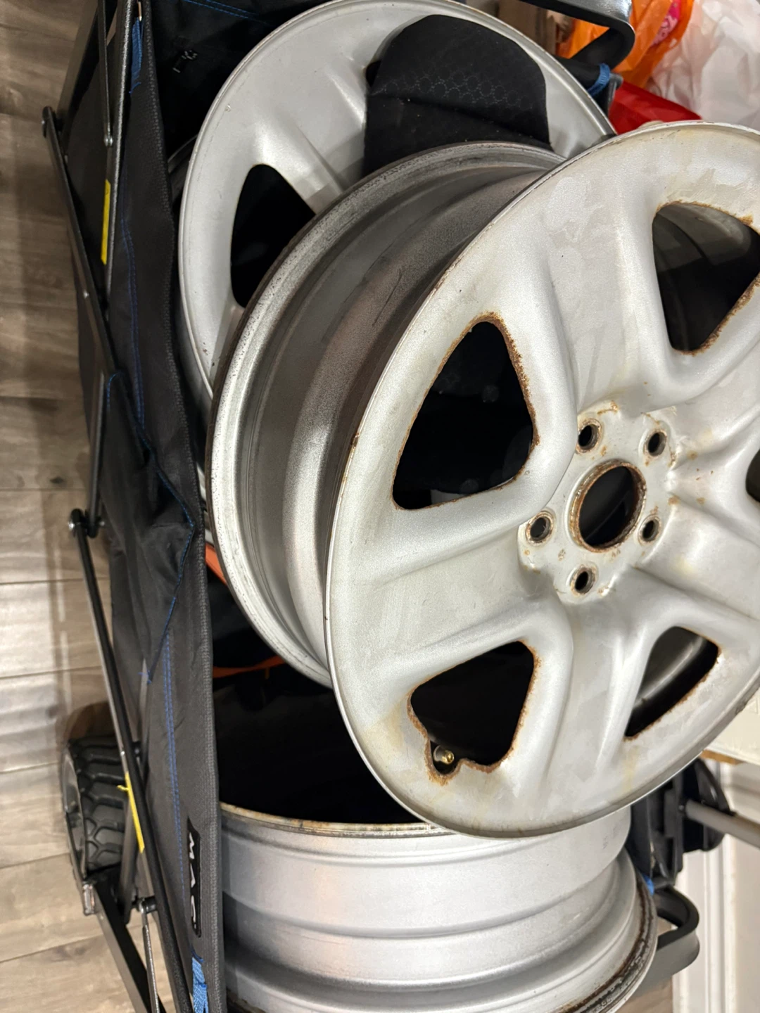 17 inch steel rims - photo 3