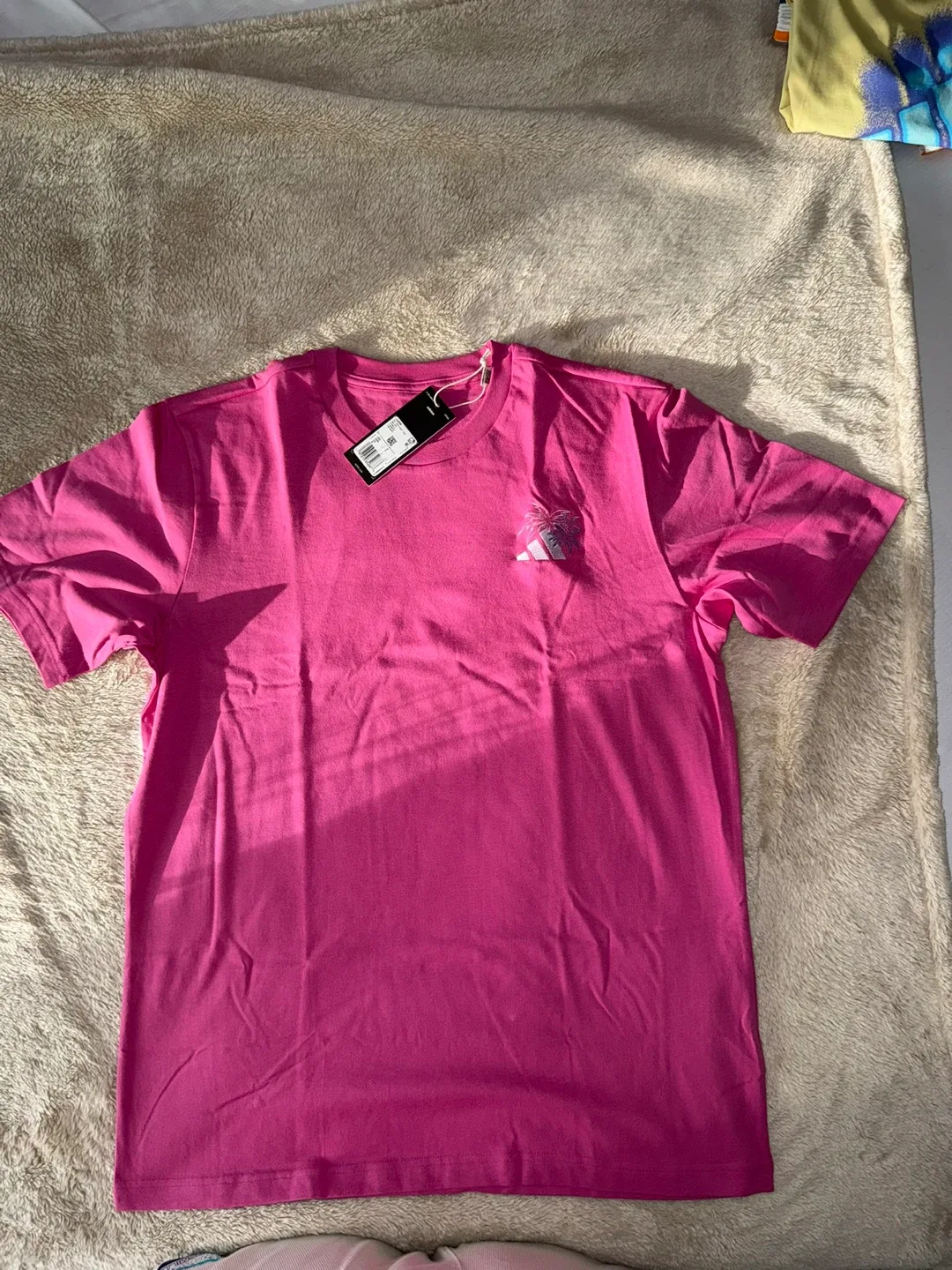 Adidas JJ4009 Fuslu T-Shirt - Size L - Pink thumbnail