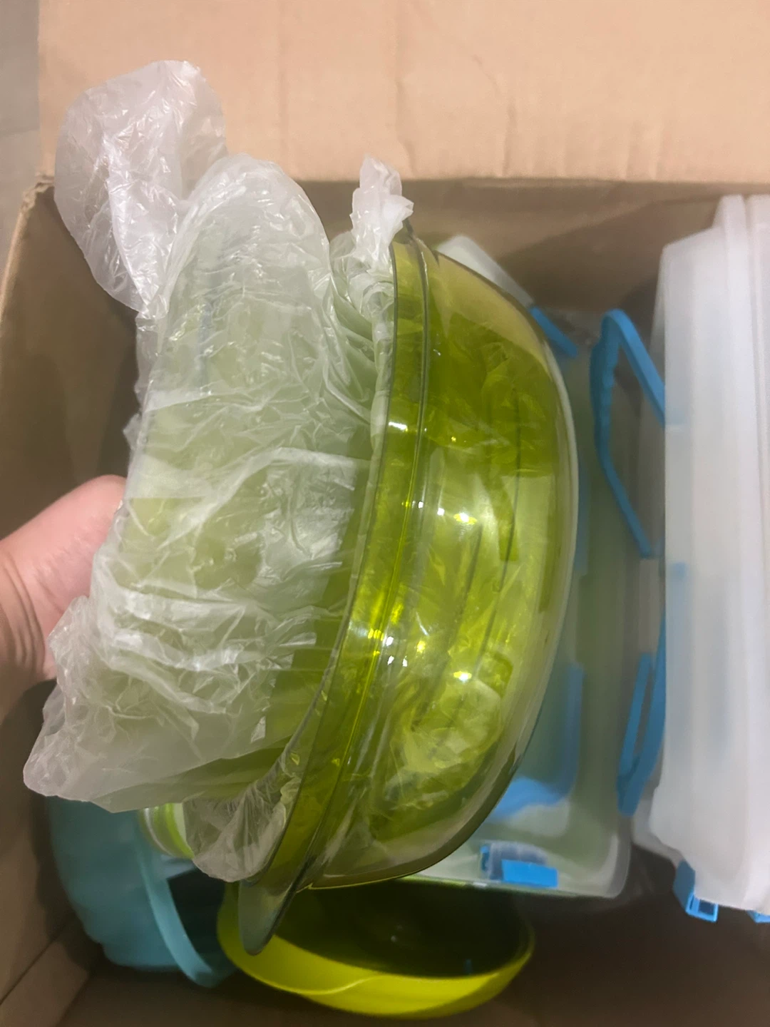 Plastic Food Storage Containers and Trays with Lids. - photo 3