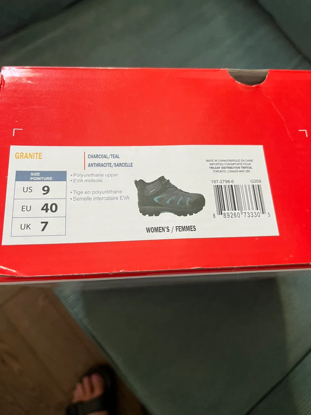 Outbound Women's Hiking Boots - Size 9 image indicator(4)