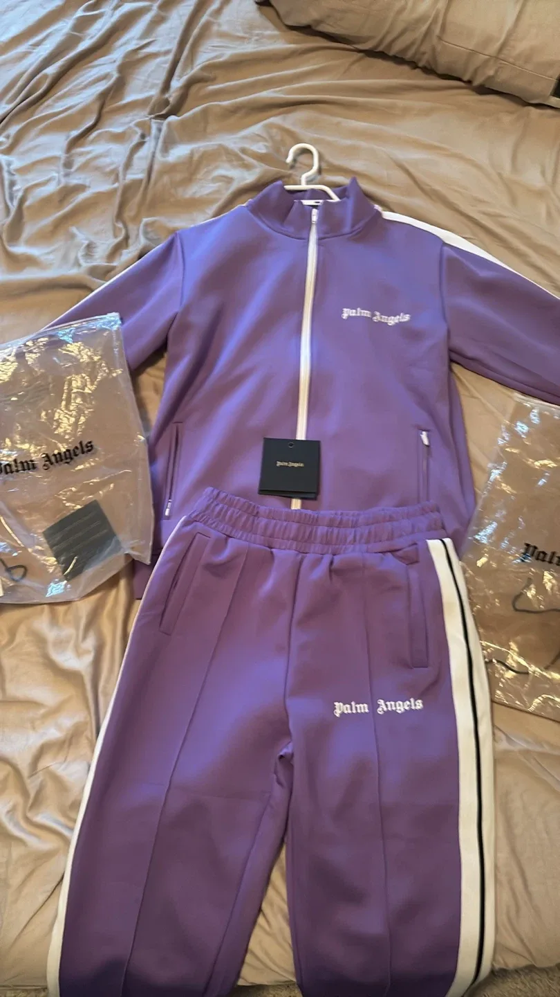 Palm Angels Purple and red Tracksuit - New with Tags thumbnail