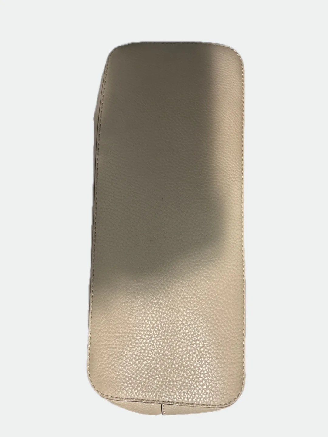 Tory Burch Leather Satchel - Light Taupe image indicator(4)