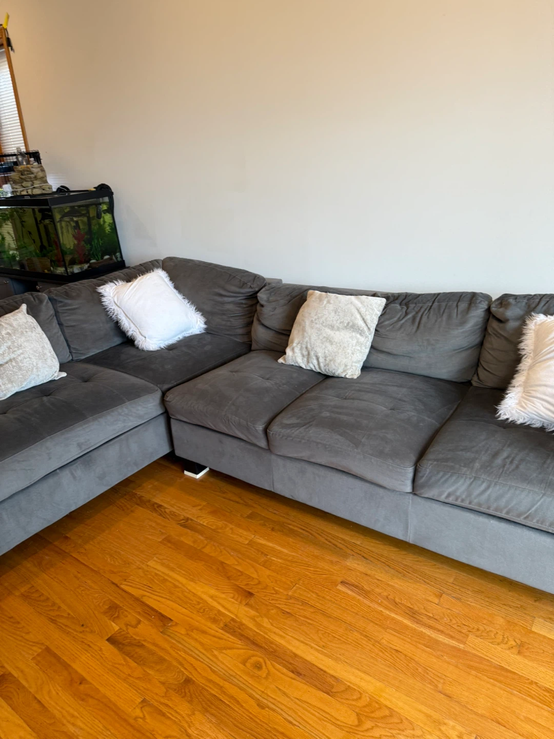 Gray Sectional Sofa - photo 2