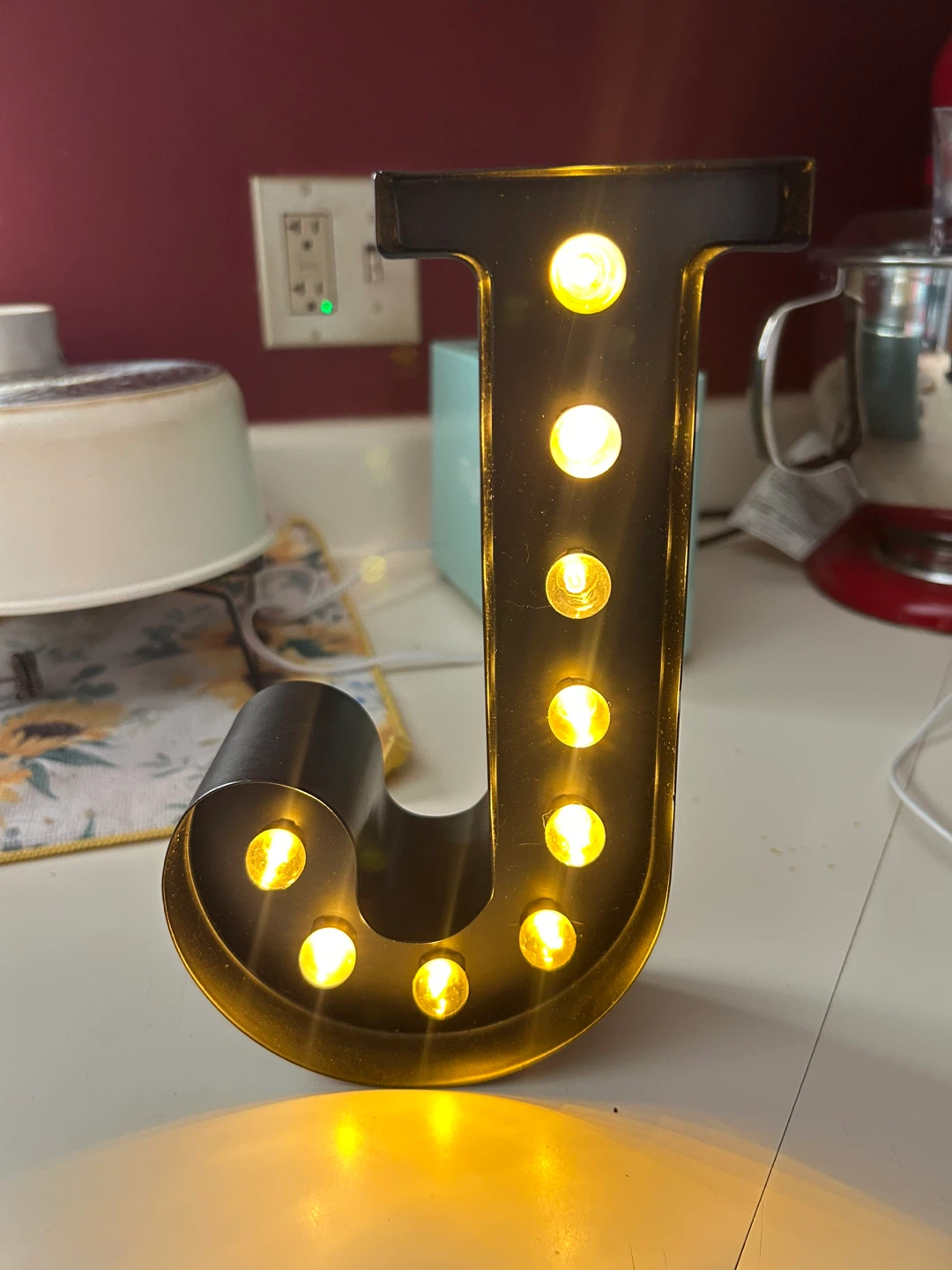 Letter J Marquee Light - photo 2