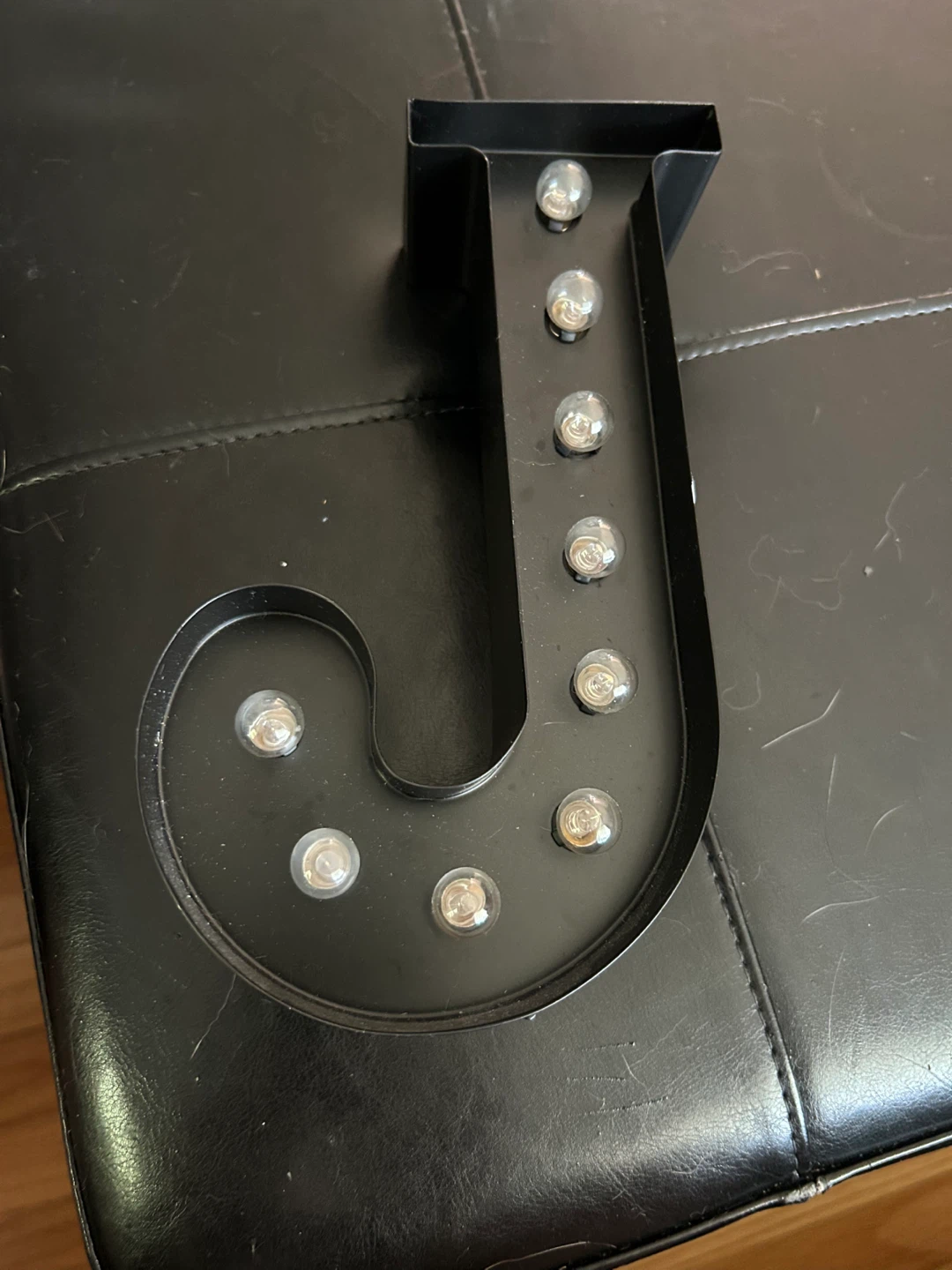 Letter J Marquee Light