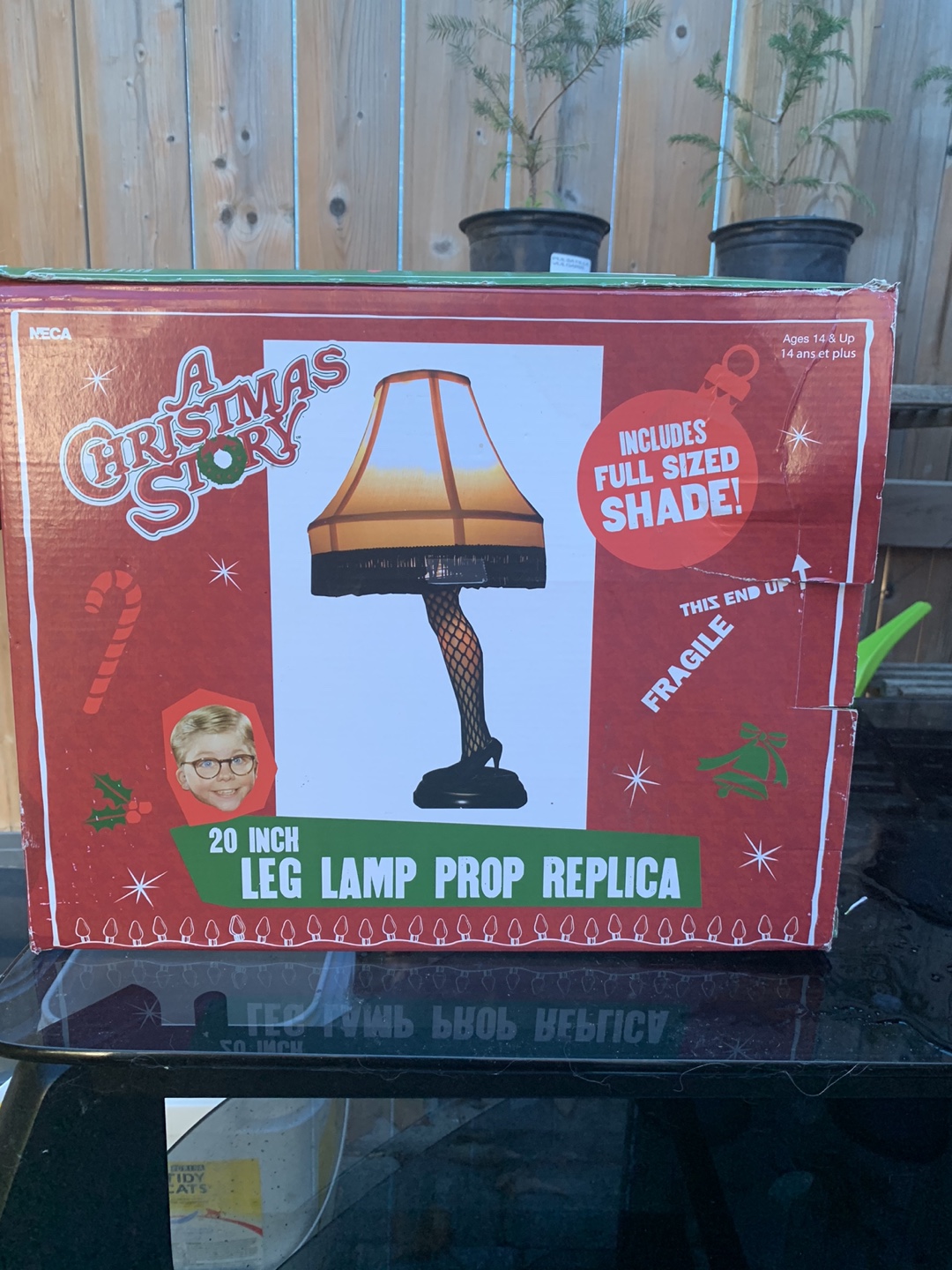 A Christmas Story Leg Lamp Prop Replica - 20 Inch