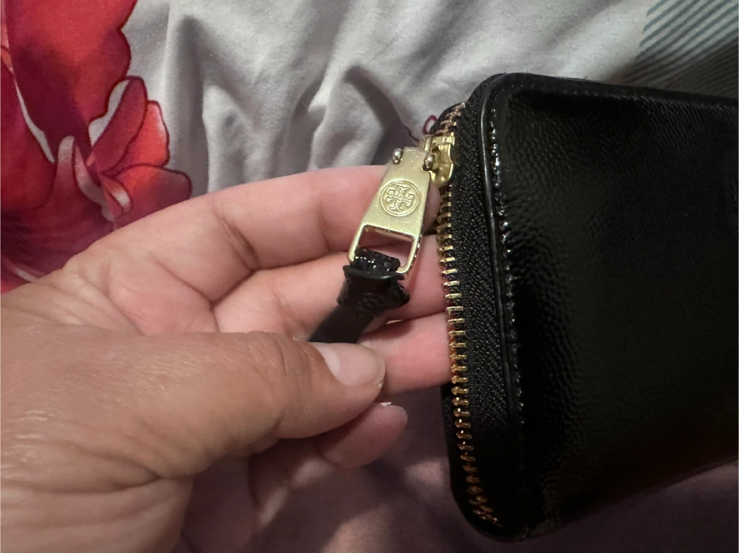 Tory Burch Black Leather Wallet - photo 2
