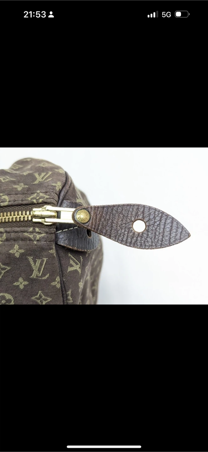 Louis Vuitton Speedy Mini Lin Handbag - photo 5