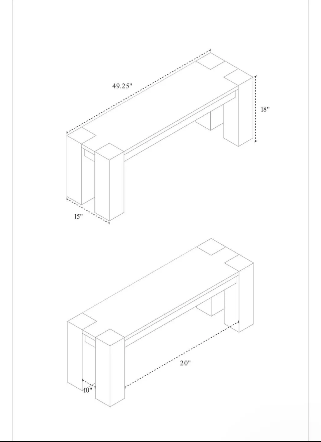 EQ3 harvest dining bench solid oak image indicator(4)