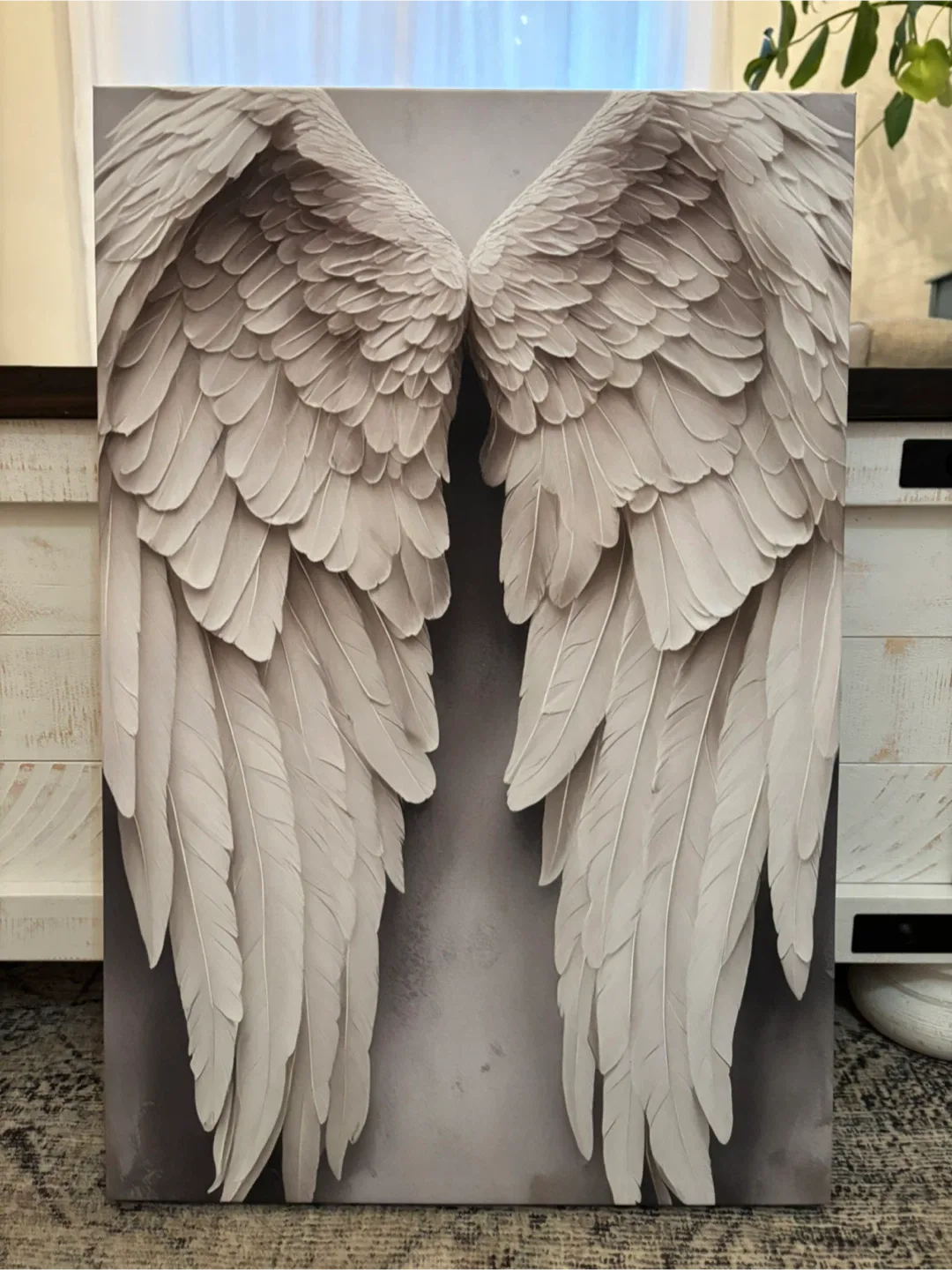 Beautiful Angel Wings Canvas Wall Art-Ready To Hang image indicator(2)
