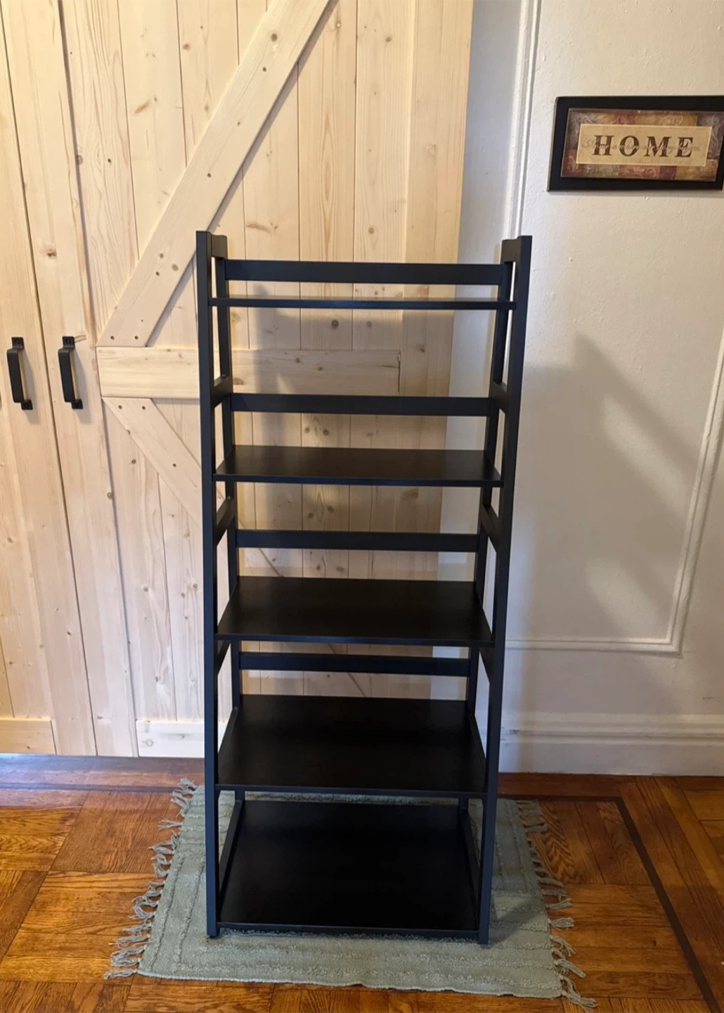 Black Ladder Shelf - must go ASAP