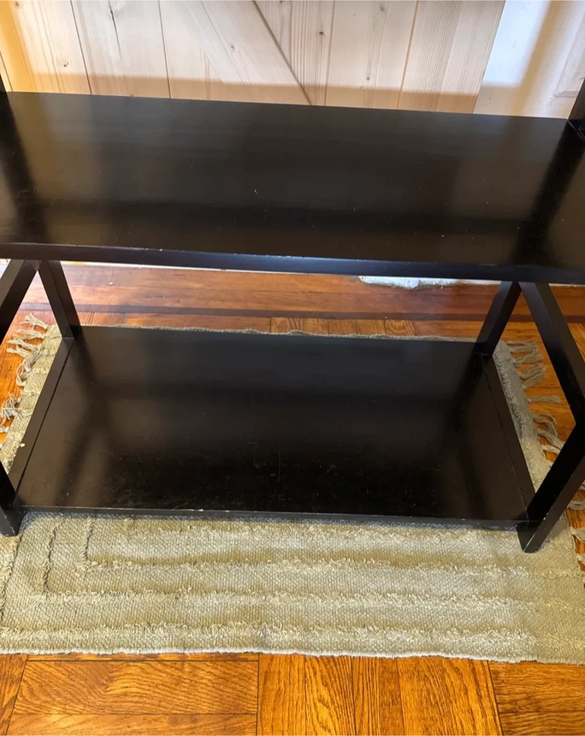 Black Leaning/Ladder Shelf image indicator(3)