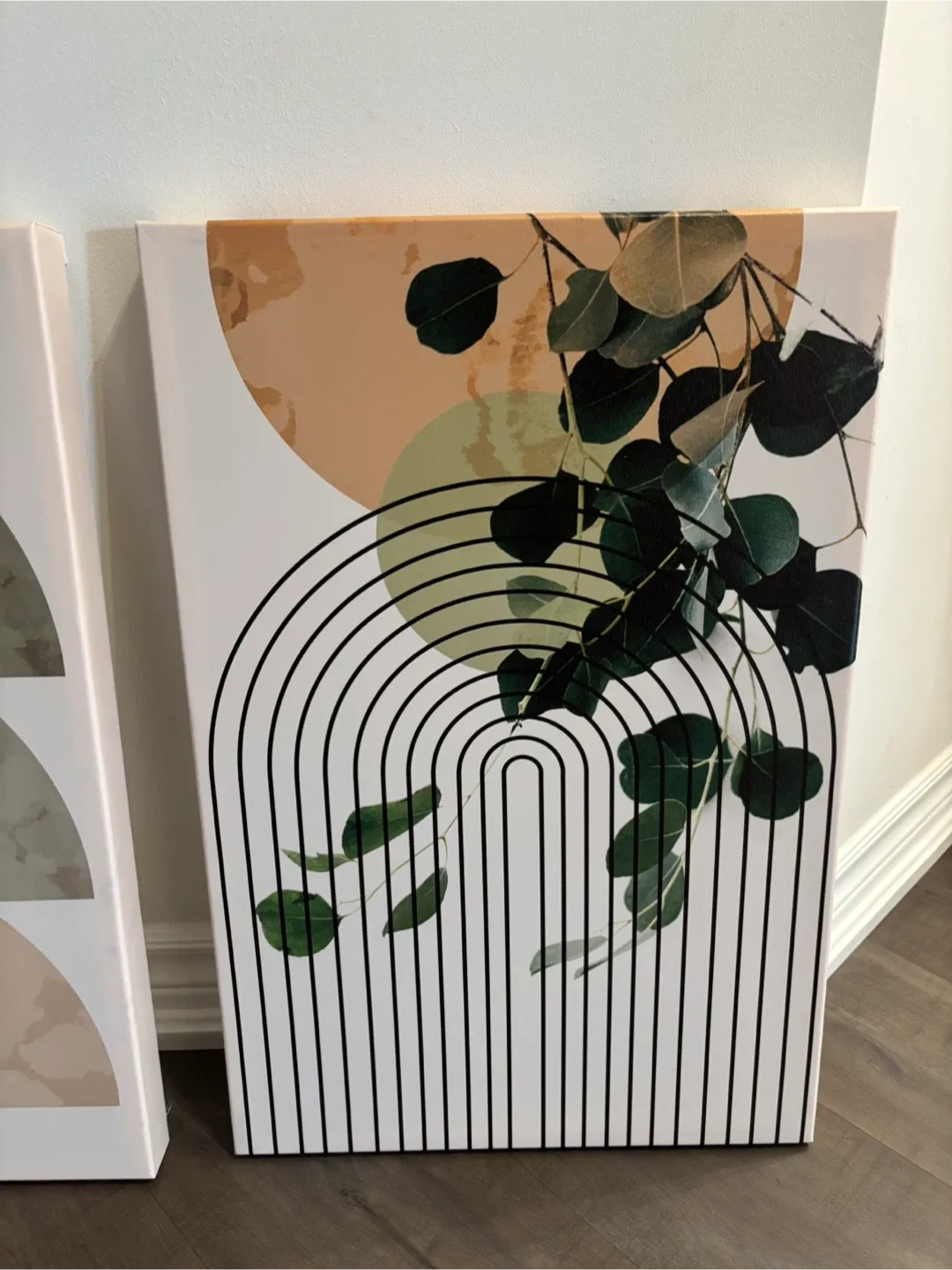 Set of 3 Botanical Wall Art Canvases image indicator(4)