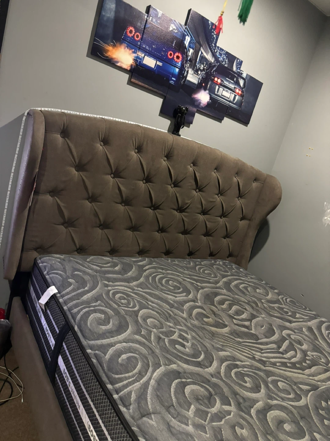 Queen size Bob's Furniture Mattress & frame - photo 3