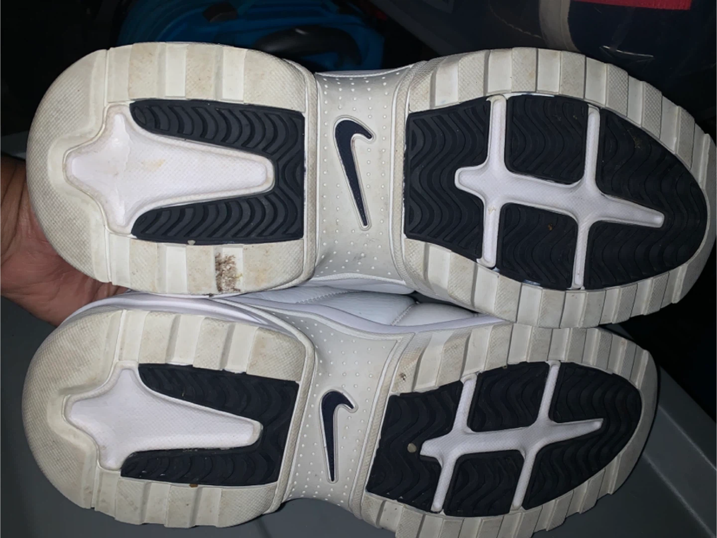 Nike Air Sneakers – Size 12 (White/Black) - photo 4