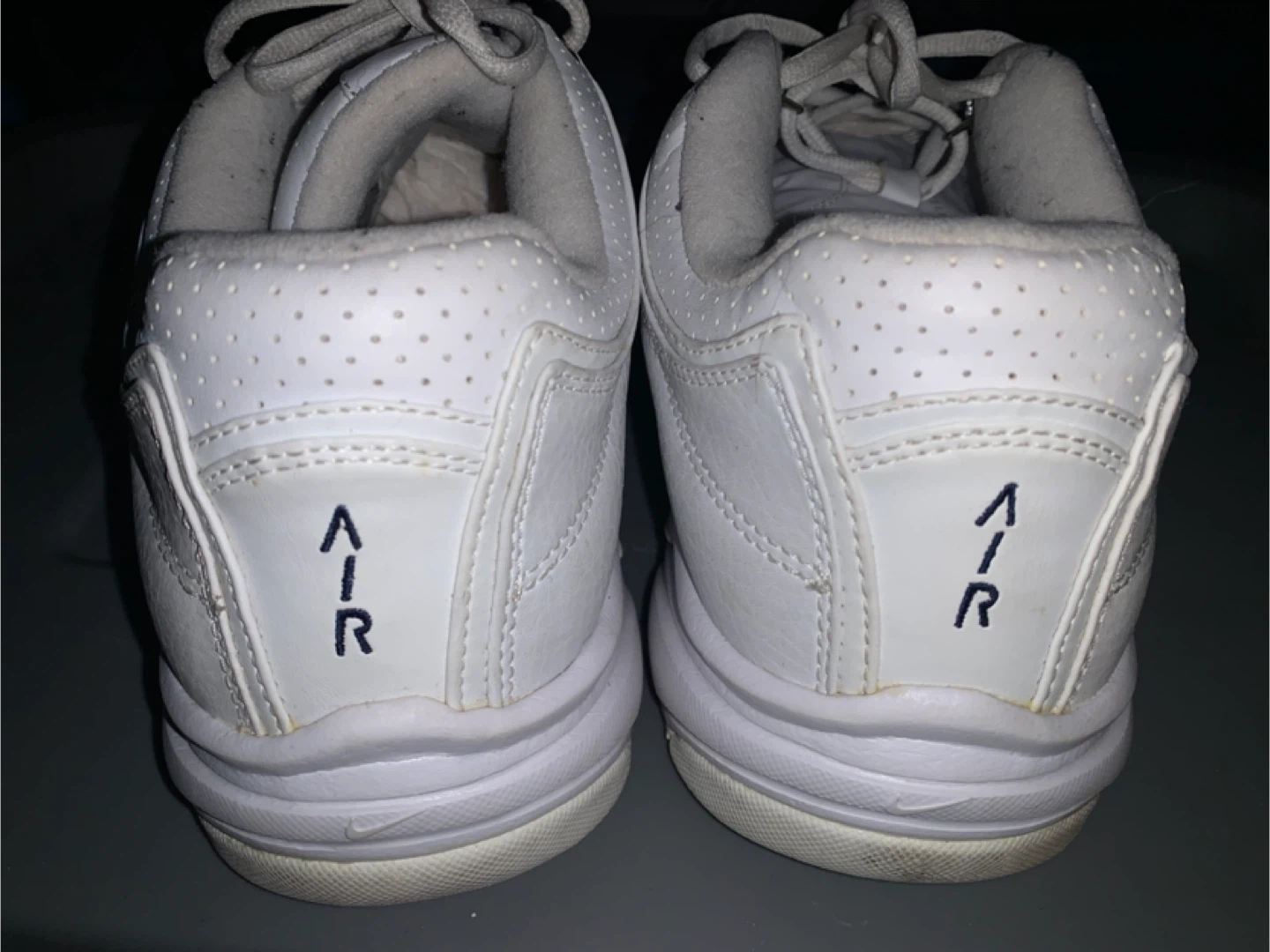 Nike Air Sneakers – Size 12 (White/Black) - photo 3