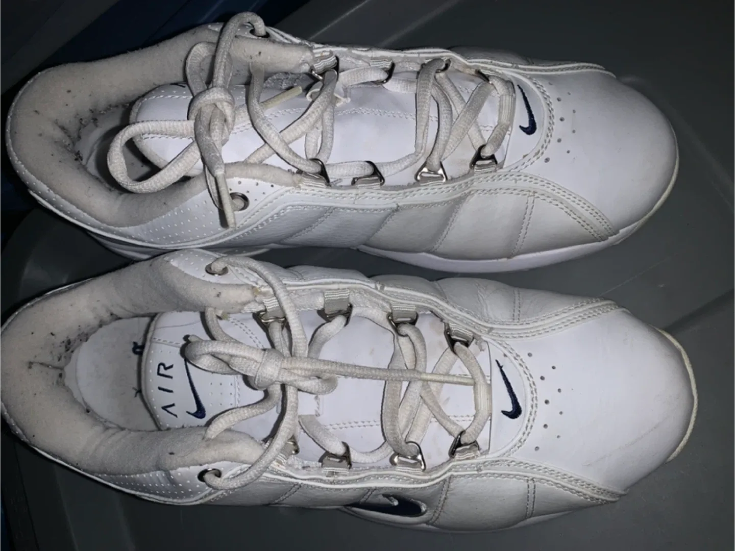 Nike Air Sneakers – Size 12 (White/Black) thumbnail