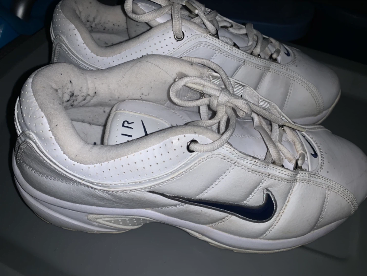 Nike Air Sneakers – Size 12 (White/Black) - photo 2