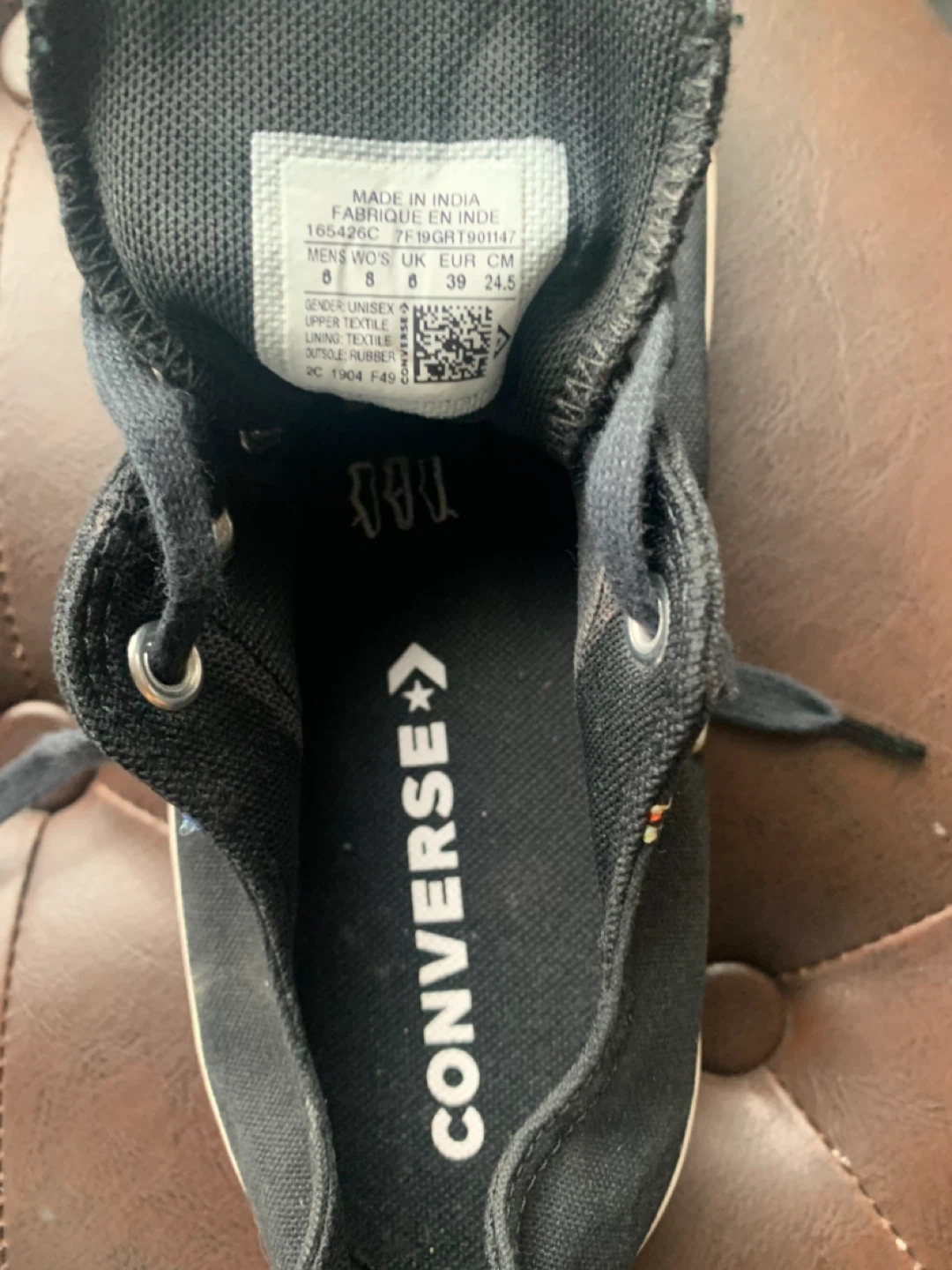 Converse All Star Sneakers - Unisex Size Women 8, Men 6 - photo 3