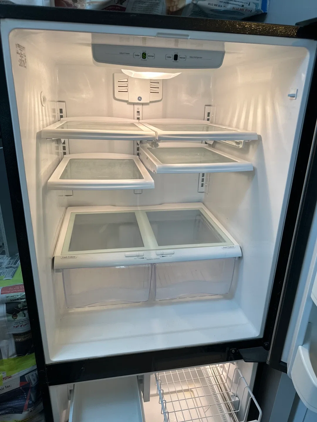 GE Household Refrigerator GDRS0KBXCRSS image indicator(3)