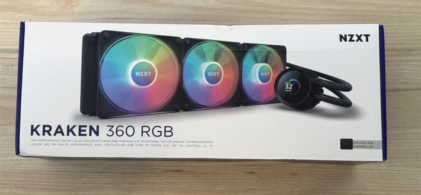NZXT Kraken 360 RGB Liquid Cooler - New in Box