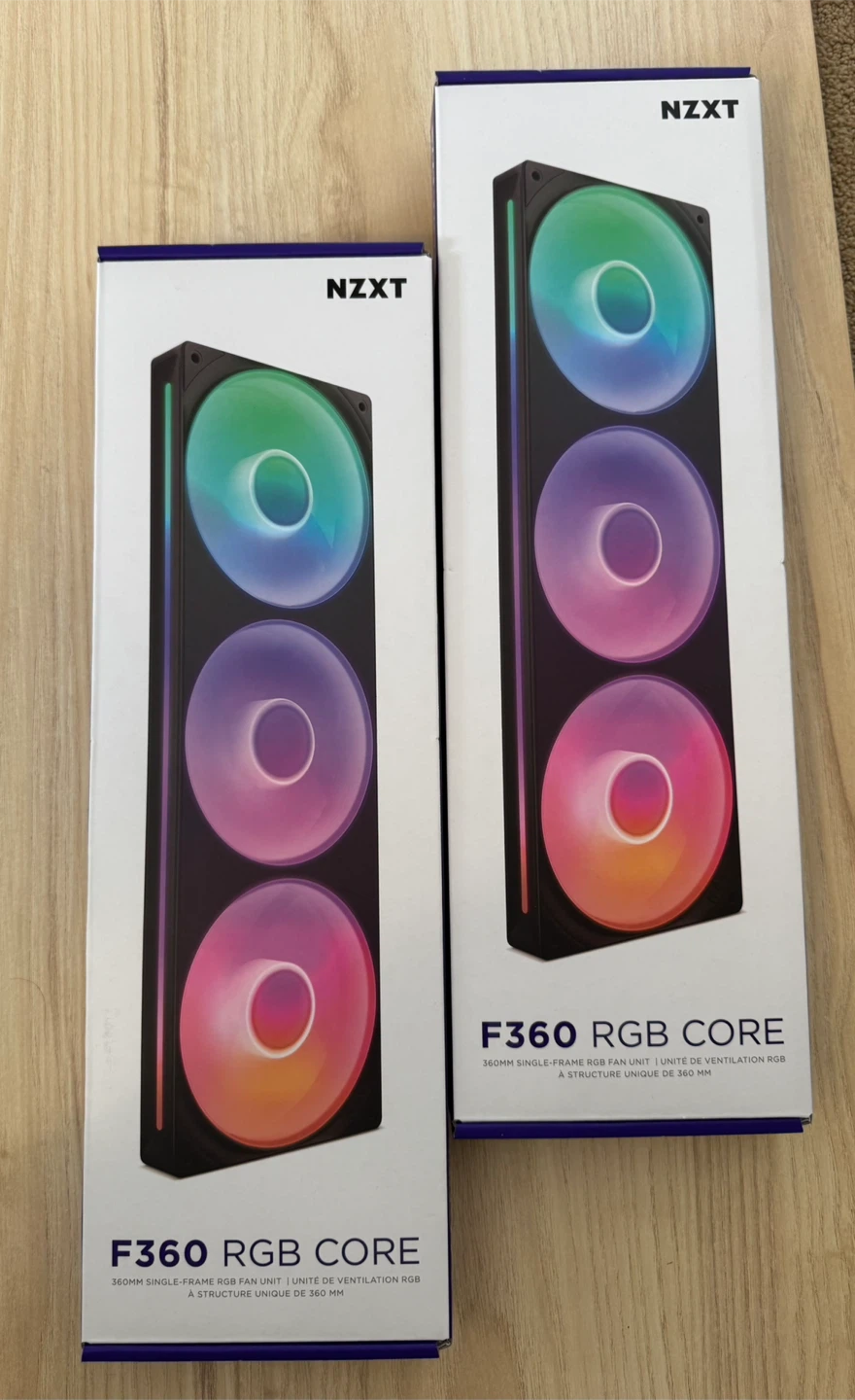 NZXT F360 RGB CORE 360mm Fan - New - photo 3