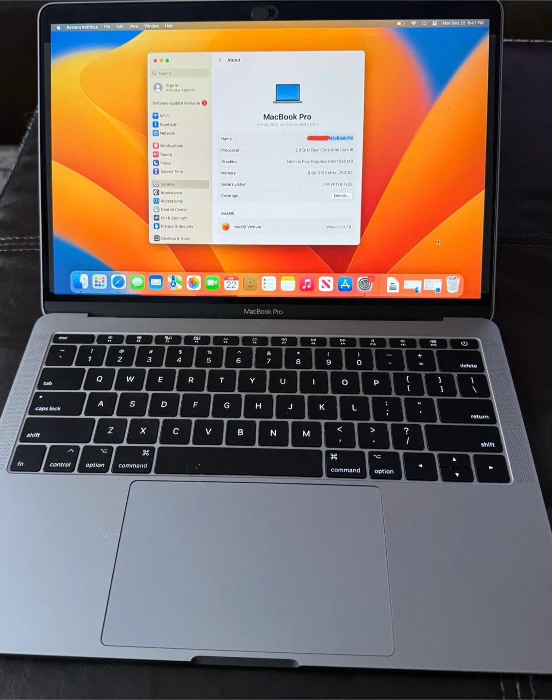 MacBook Pro 13-inch (2017)