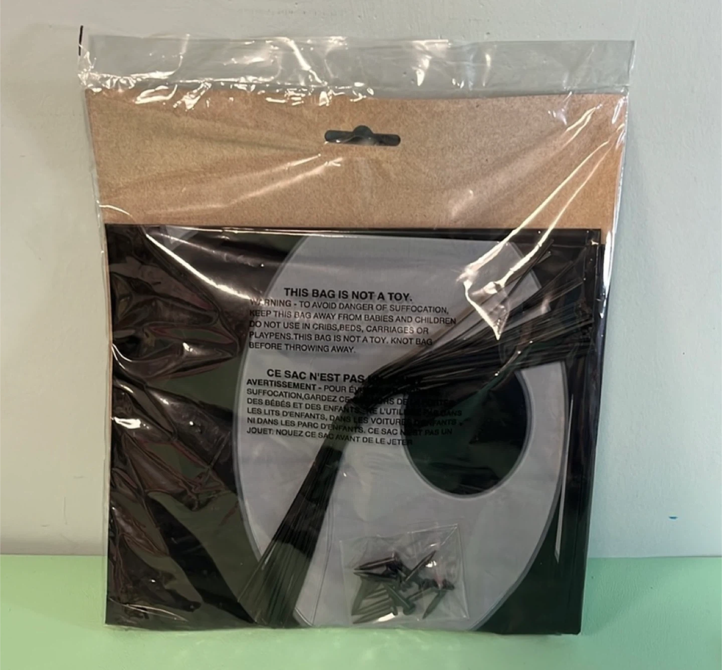 Jumbo Spider Lawn Bag, Decorative Yard Ornament - photo 2