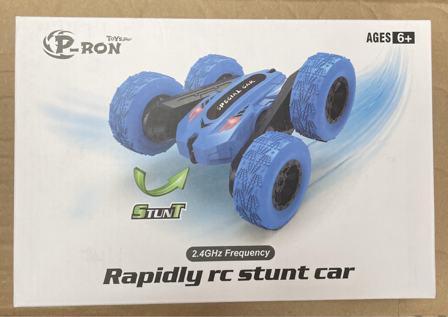 P-Ron Rapidly RC Stunt Car - Ages 6+
