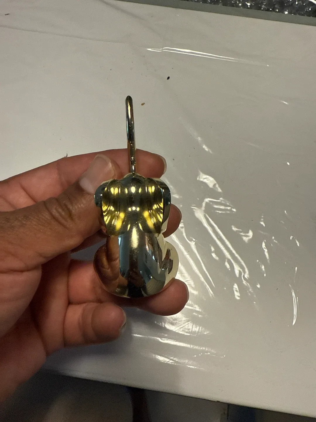 Gold Elephant ring holder Figurine image indicator(4)