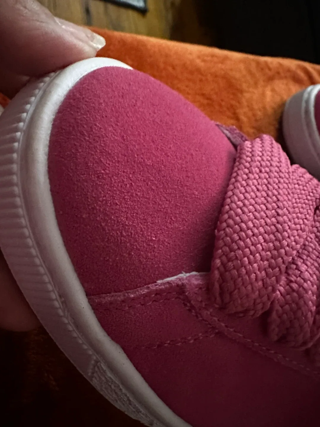 Puma Suede Pink Shoes image indicator(7)