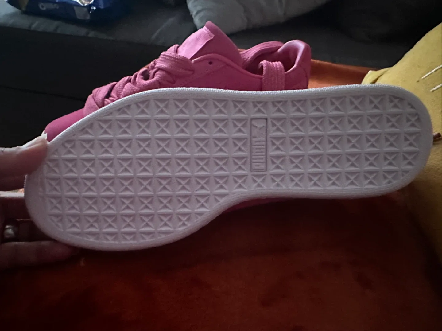 Puma Suede Pink Shoes image indicator(3)