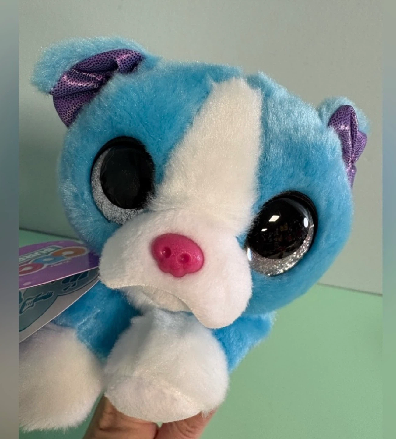 Zuru Coco Surprise Blue Dog Poncho Plush Toy - photo 3