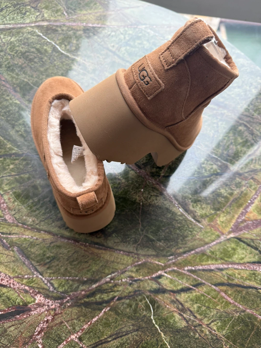 UGG Gelush Mini Platform Boot - Chestnut - photo 3
