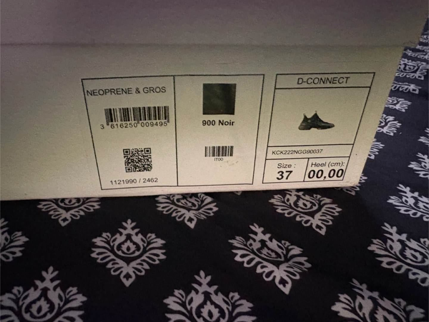 Dior D-Connect Sneaker Black Size 37 - photo 2