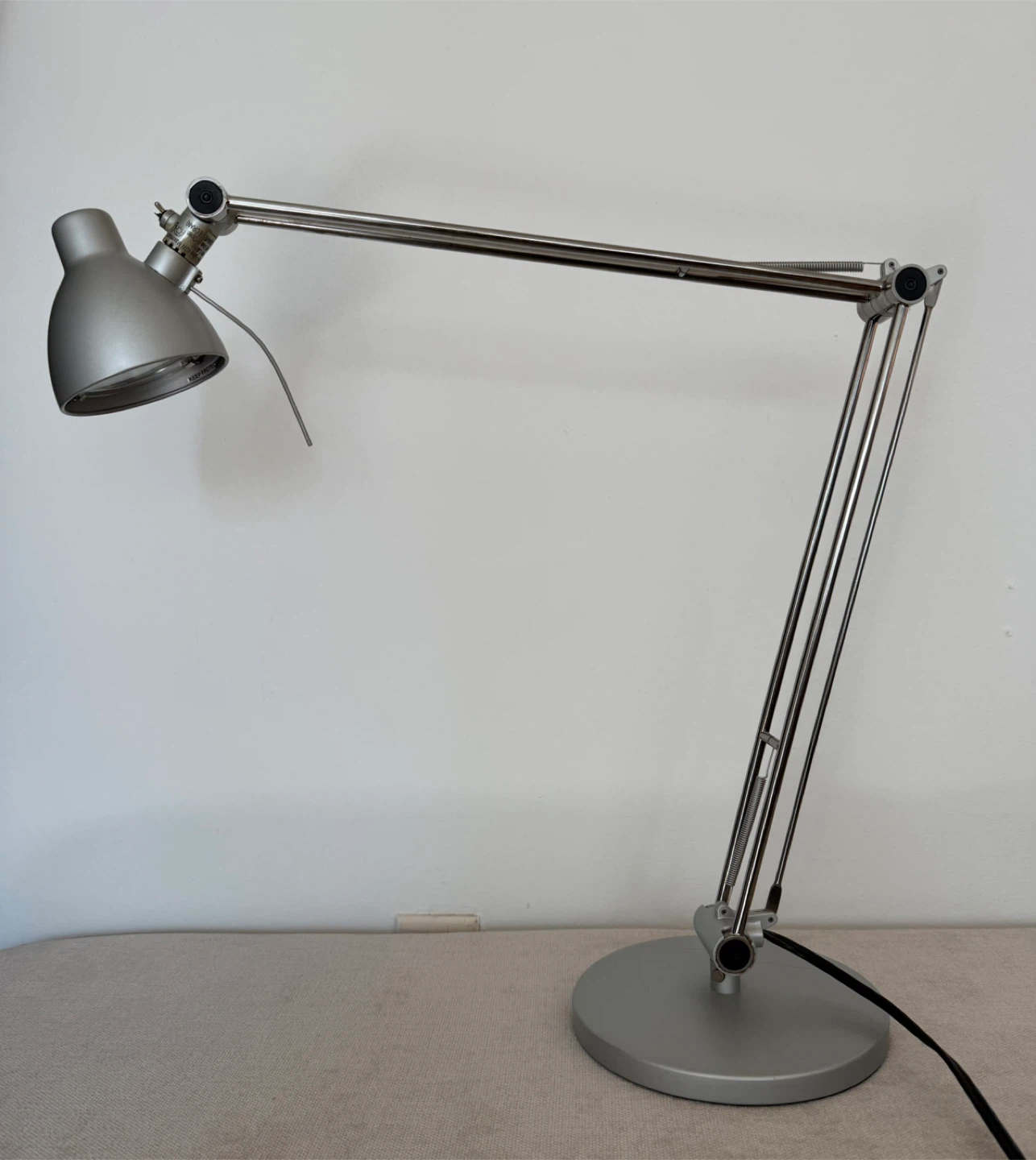 Silver Anglepoise Desk Lamp - photo 2