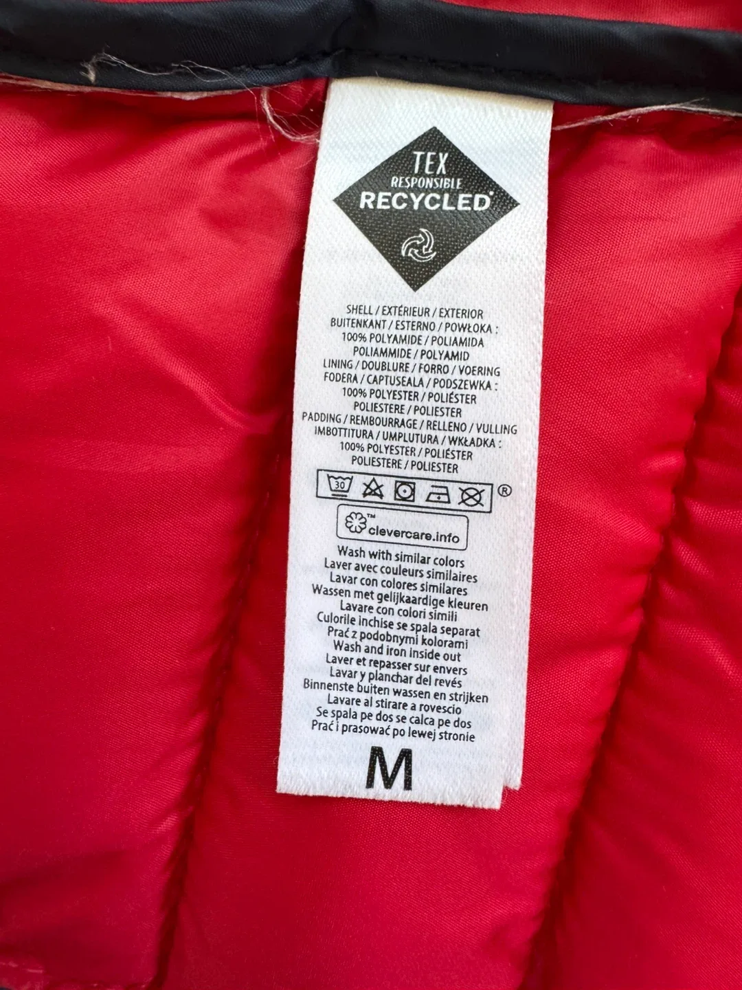 Red Padded Vest - Size M image indicator(3)