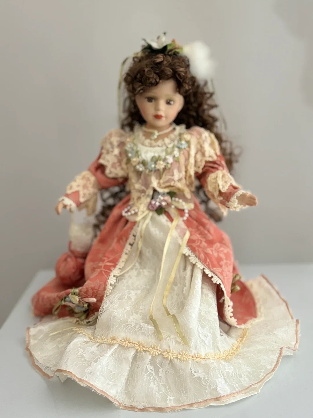Collectible Porcelain Doll from Europe image indicator(2)