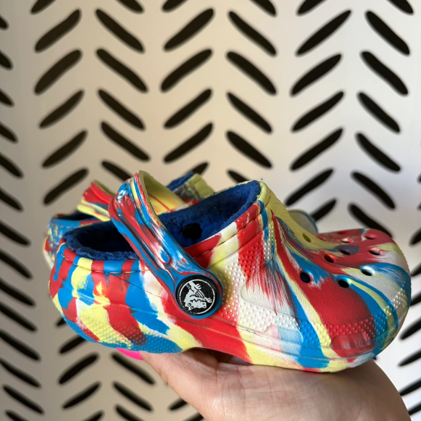 Crocs Classic Lined Tie Dye Clog