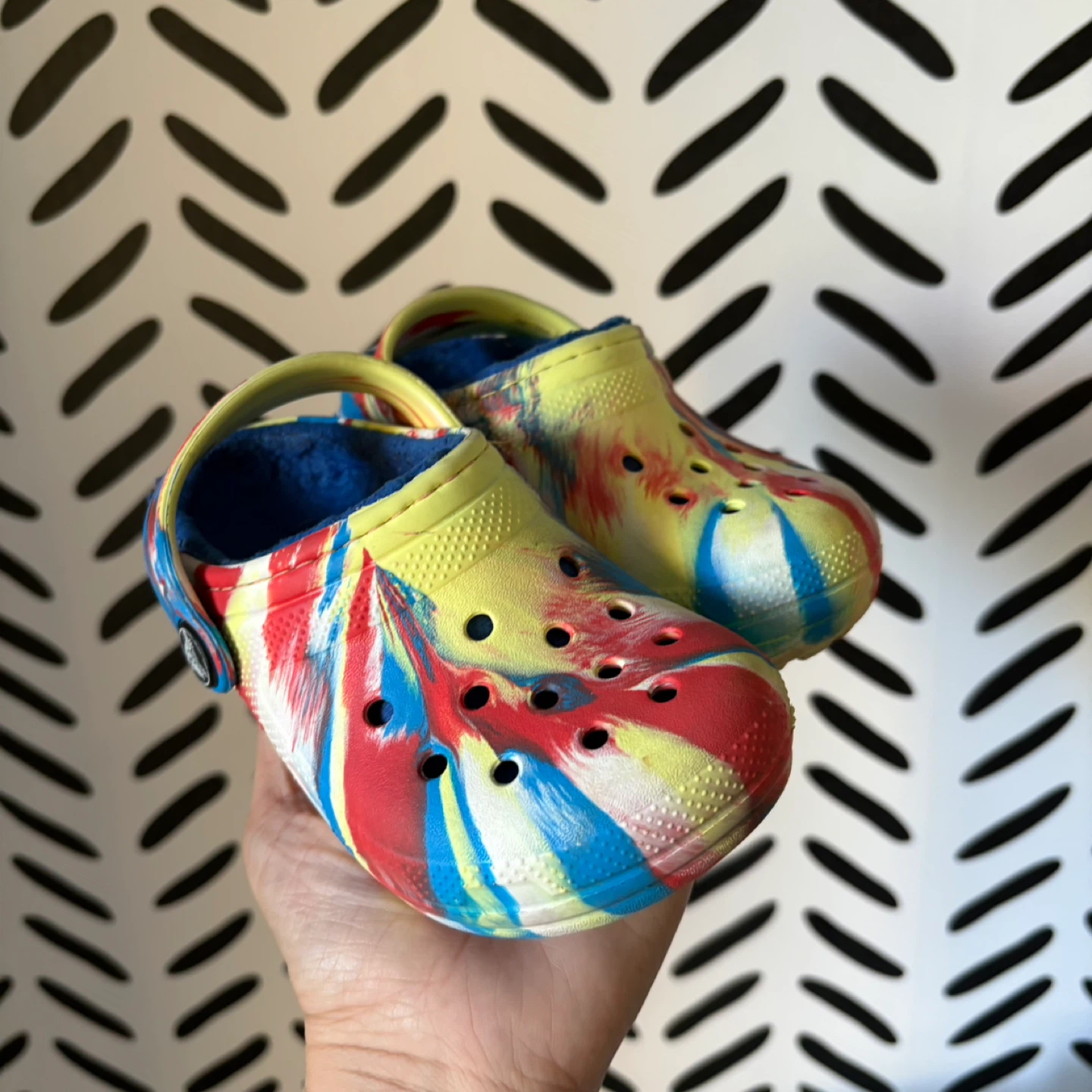 Crocs Classic Lined Tie Dye Clog - photo 2