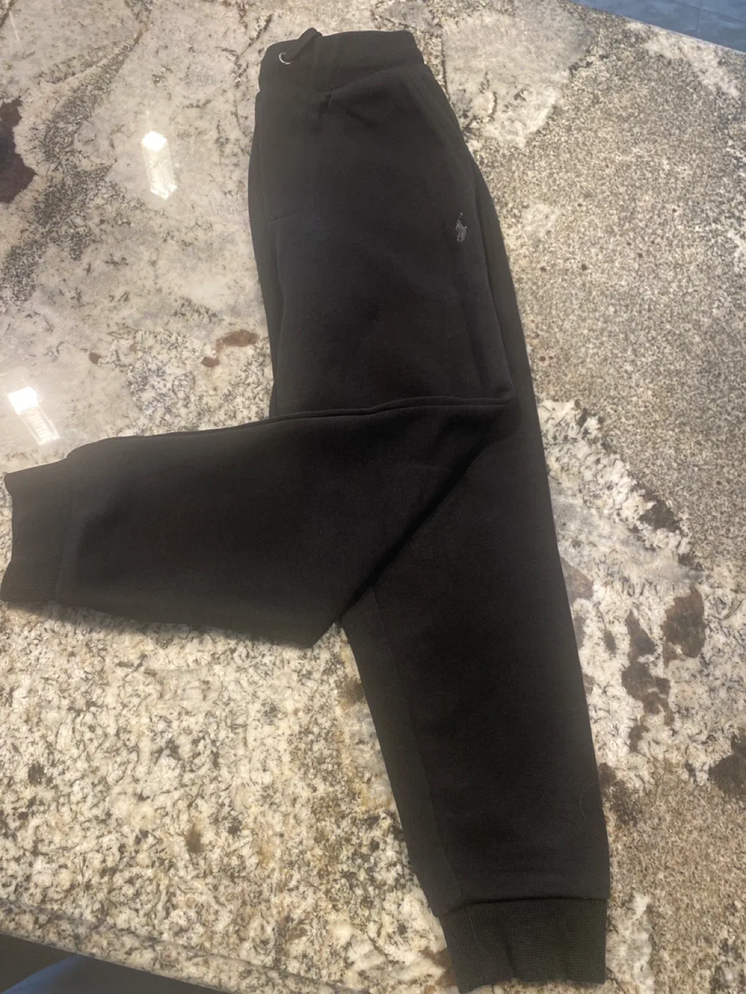Polo Ralph Lauren Black Joggers size 6 thumbnail