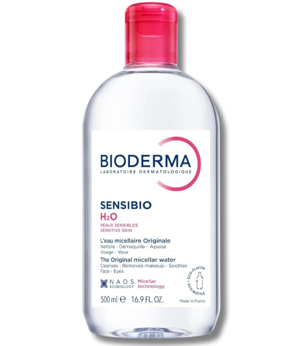 New Bioderma Sensibio H2O Micellar Water 500ml