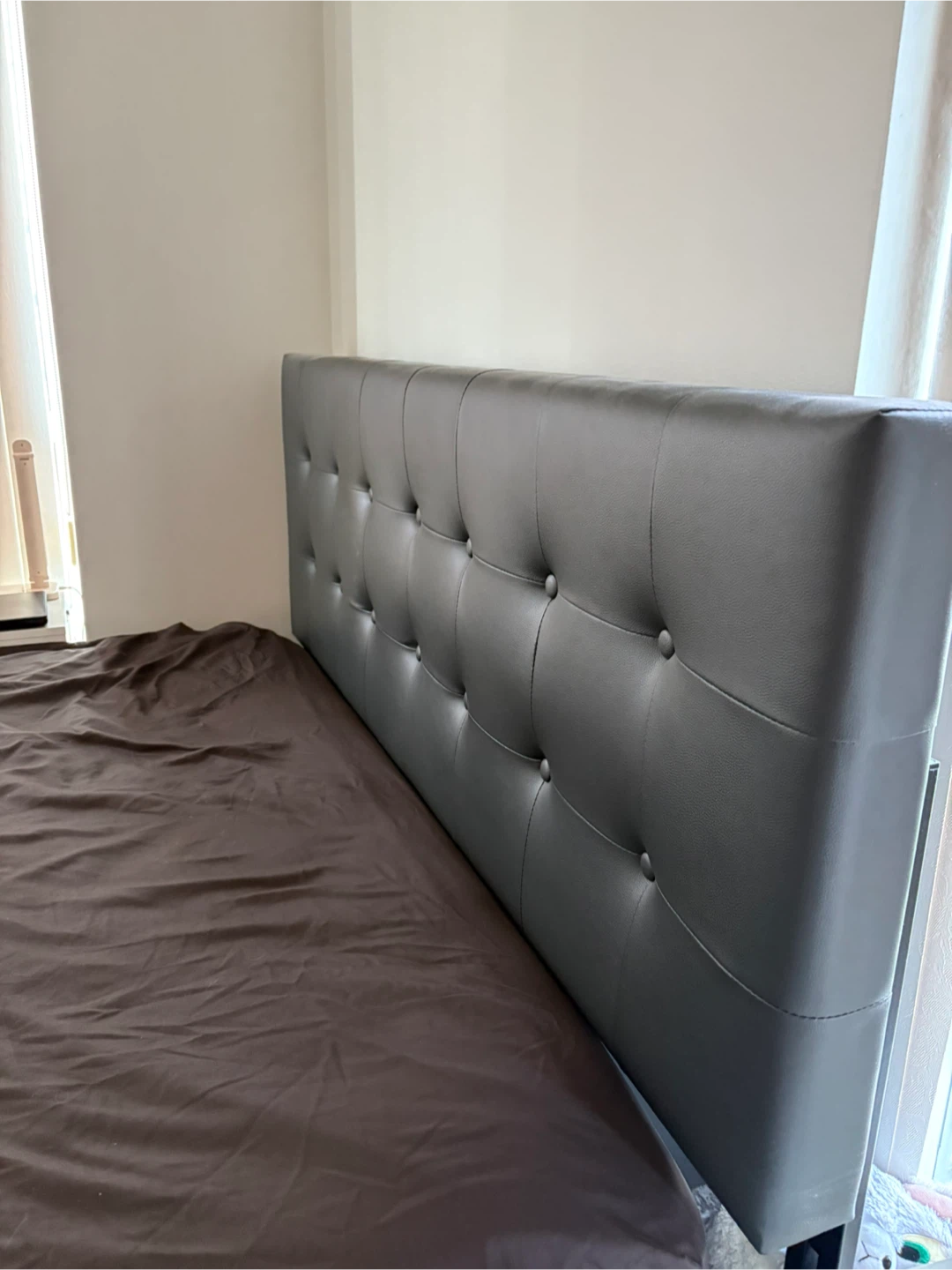 Queen Size Bed Frame with Headboard - photo 2