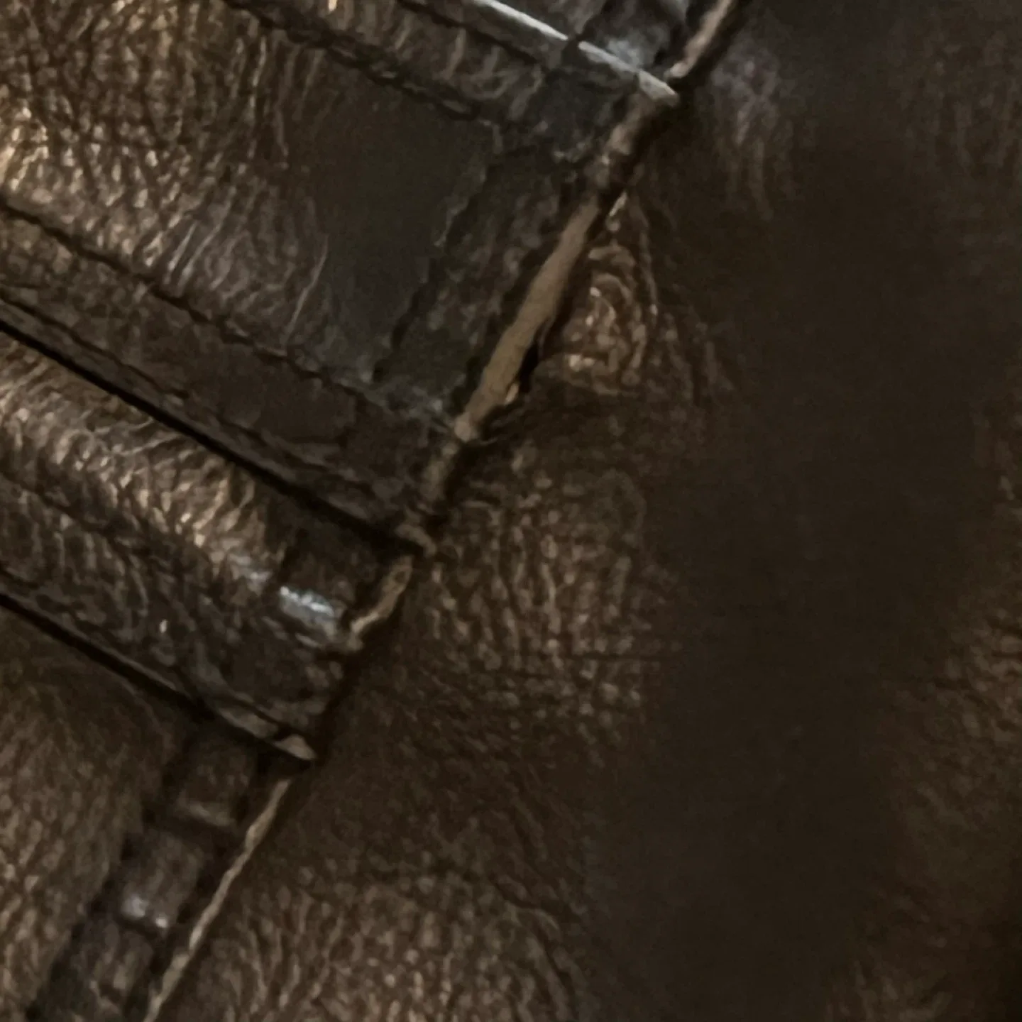 Guess Black Leather Jacket Size S image indicator(2)