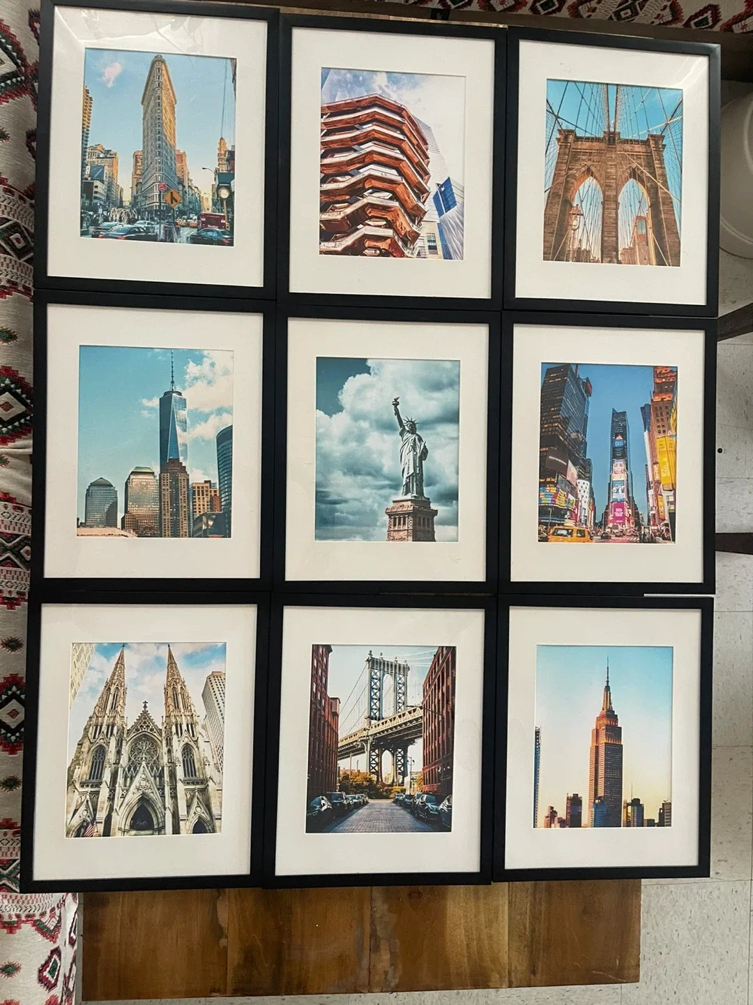 NYC14.8/ 11.8 Framed Prints - Set of 9 thumbnail