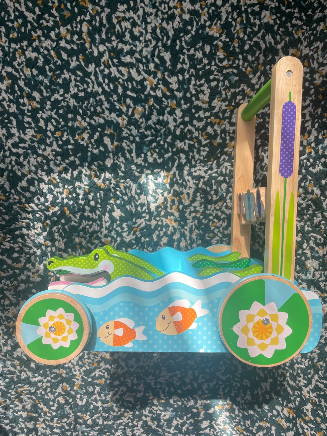 Melissa & Doug Wooden Alligator Walker with original packaging - photo 2