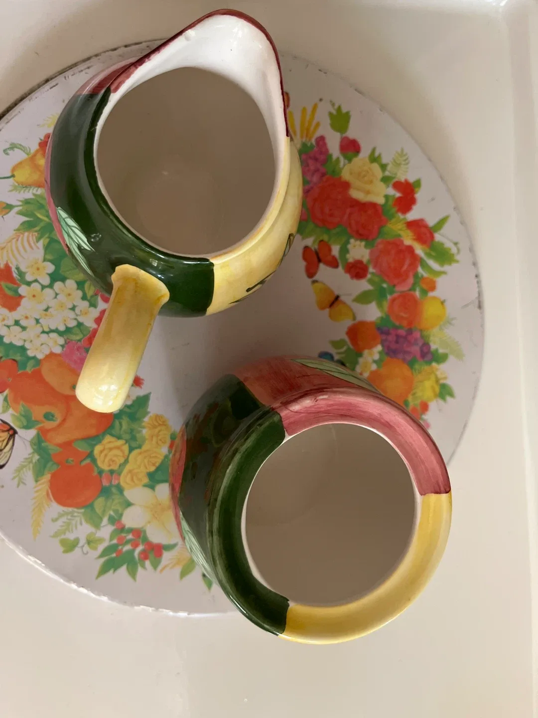 Vintage Creamer and Sugar Bowl Set 🥕 image indicator(4)