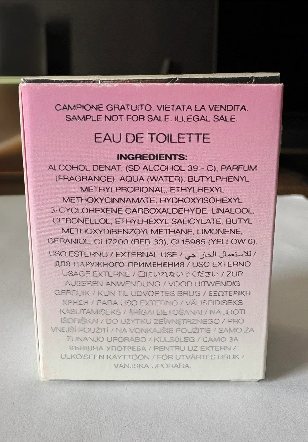 Versace Bright Crystal Eau de Toilette 5ml image indicator(3)