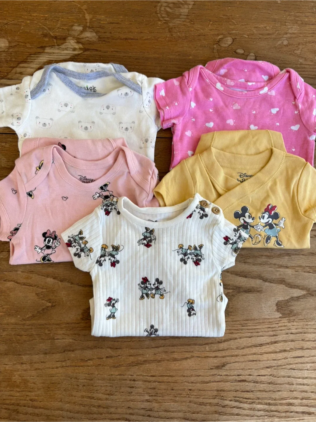 Disney Baby Onesies- Size 0-3 Months thumbnail