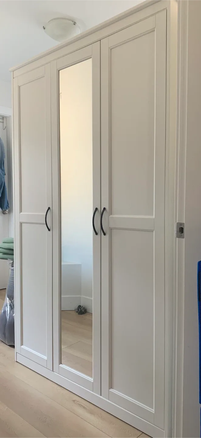 IKEA SONGESAND Wardrobe – $170 OBO (Moving Sale, No Lowball) thumbnail